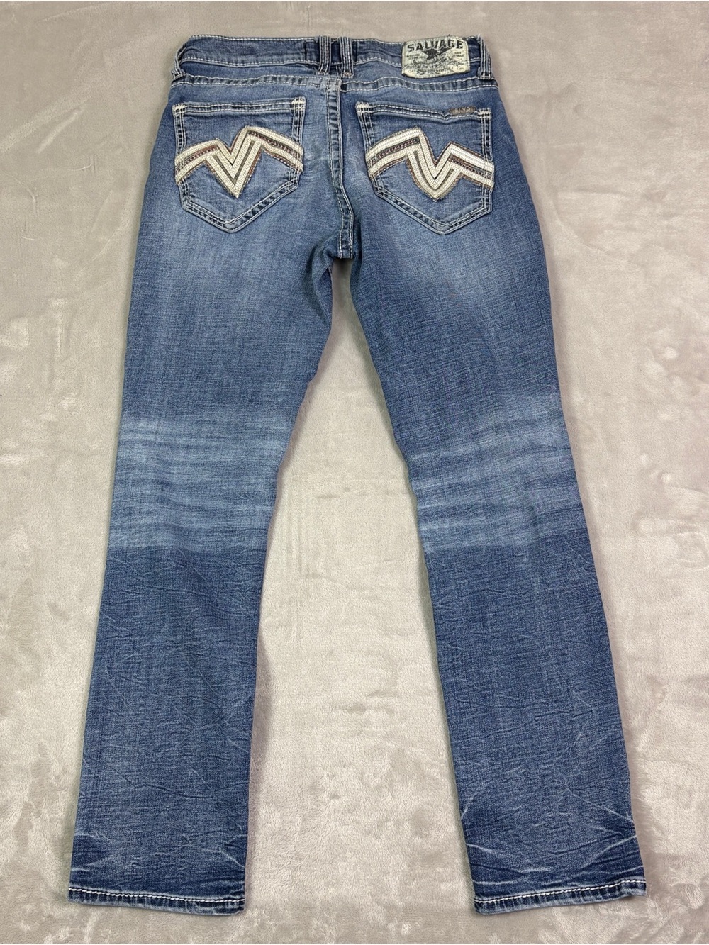 Buckle Salvage Havoc Straight Leg Slim Fit Jeans Mens Size 30 x 29 (tag 33x32)
